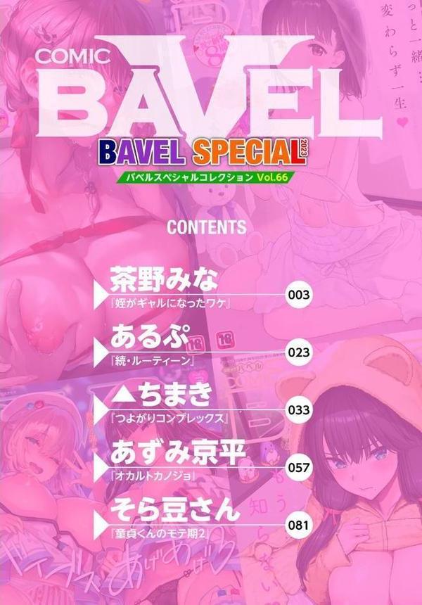 COMIC BAVEL SPECIAL COLLECTION（コミックバベル スペシャルコレクション）VOL66【茶野みな あるぷ ▲ちまき あずみ京平 コミックバベル編集部 そら豆さん】 エロ画像 002
