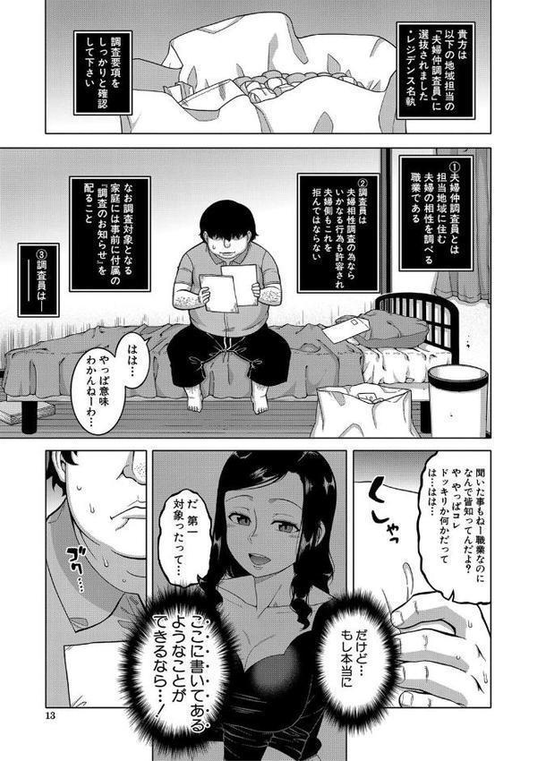 催●夫婦仲調査【1話立ち読み付き】【高津 MUJIN編集部】 無料エロ漫画（同人誌）サンプル画像008
