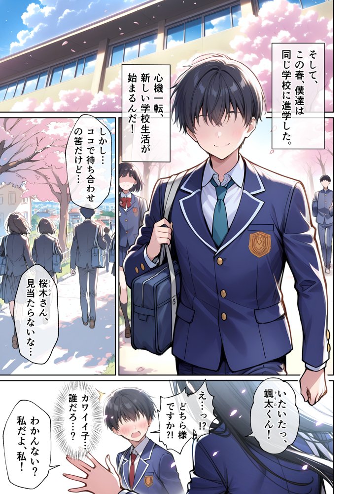 僕の知らない間に最愛の彼女がヤリ男の肉穴に成り果てていた【塩田製作所】 hitomi無料エロ漫画（同人誌）サンプル画像004
