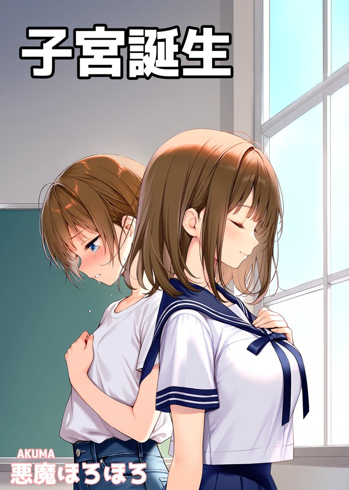 子宮誕生〜女の子になった体でセックスに溺れる学校生活〜【悪魔ほろほろ】 エロ同人誌画像 050