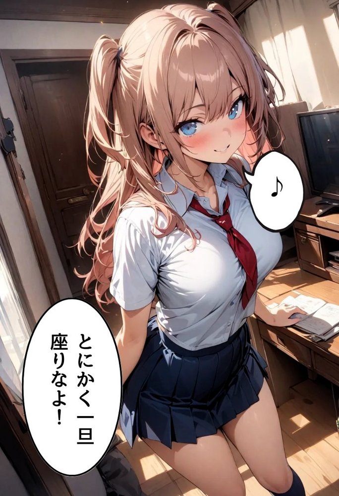 妹の友達の巨乳揉んだ話【にじいろ☆がーるず】