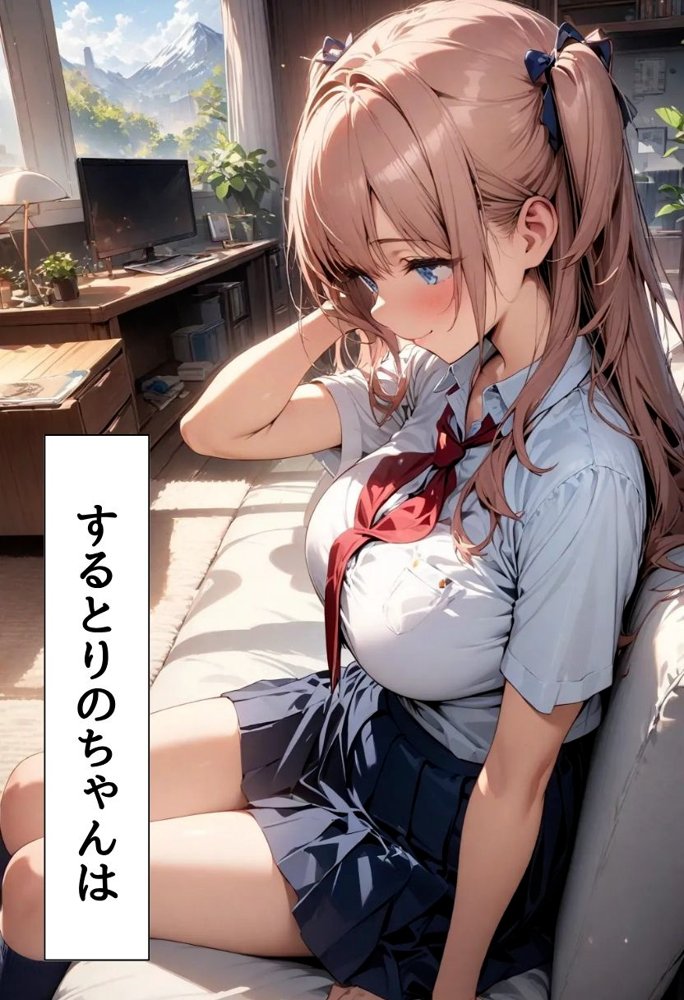 妹の友達の巨乳揉んだ話【にじいろ☆がーるず】