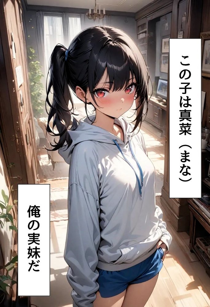妹の友達の巨乳揉んだ話【にじいろ☆がーるず】