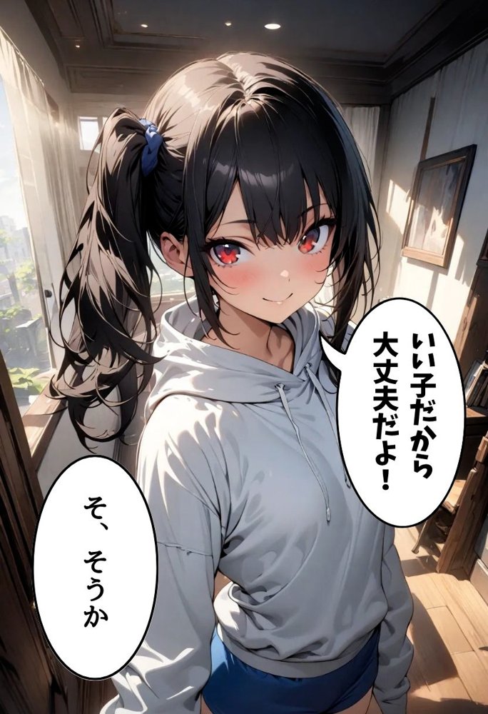 妹の友達の巨乳揉んだ話【にじいろ☆がーるず】