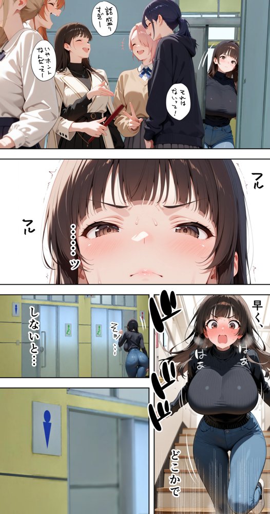 すけべ過ぎてシスターになるの諦めた私…大学の男子便所でオナってたら隣の個室もオナッててててっ…ひぃ思わずのぞいたら目が合って始まる…初恋？【彼女の筆箱】