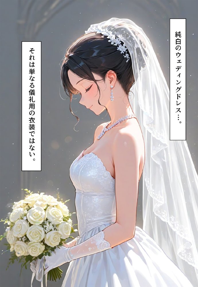 バージン・オフィス 〜職場の男たちが、全員ウェディングドレスの処女になった日〜【真城の秘宝館】 無料エロ漫画（同人誌）サンプル画像004