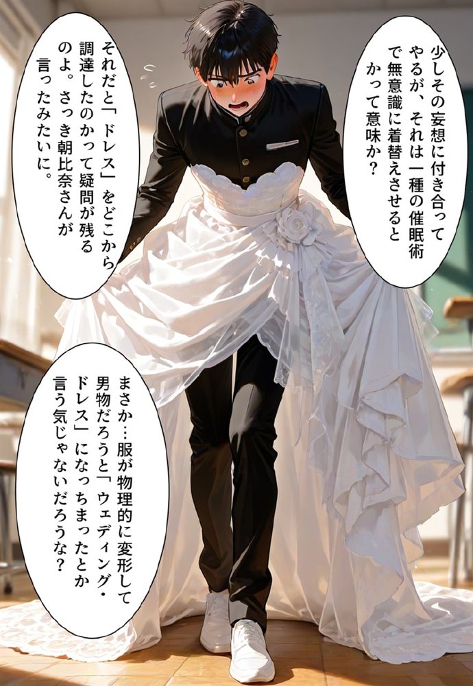 バージン・オフィス 〜職場の男たちが、全員ウェディングドレスの処女になった日〜【真城の秘宝館】 無料エロ漫画（同人誌）サンプル画像059