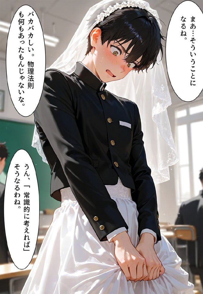 バージン・オフィス 〜職場の男たちが、全員ウェディングドレスの処女になった日〜【真城の秘宝館】 無料エロ漫画（同人誌）サンプル画像060