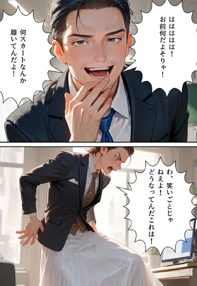 バージン・オフィス 〜職場の男たちが、全員ウェディングドレスの処女になった日〜【真城の秘宝館】 無料エロ漫画（同人誌）サンプル画像067