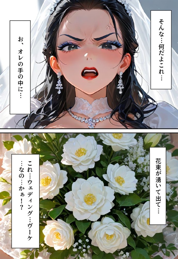 バージン・オフィス 〜職場の男たちが、全員ウェディングドレスの処女になった日〜【真城の秘宝館】 無料エロ漫画（同人誌）サンプル画像085
