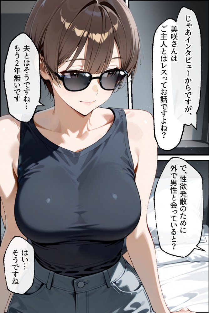 知らぬ間に同人AVに出演していた妻に、上書きセックスしてわからせた話【性欲解放戦線】 無料エロ漫画（同人誌）サンプル画像011
