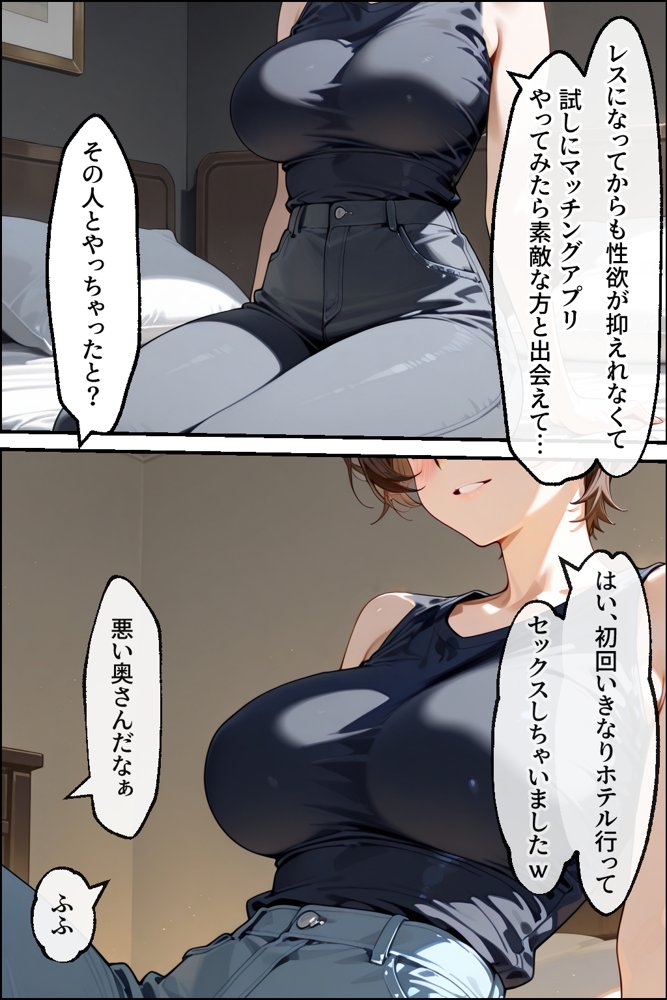 知らぬ間に同人AVに出演していた妻に、上書きセックスしてわからせた話【性欲解放戦線】 無料エロ漫画（同人誌）サンプル画像012
