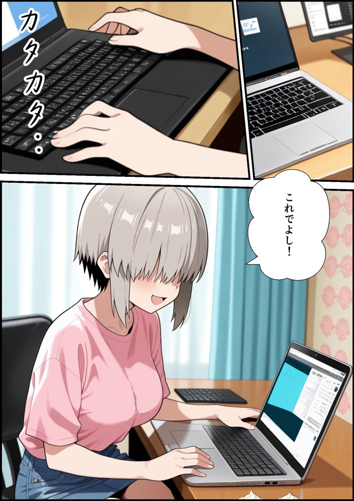 宇崎母は操られてる！【鮫島猛】 無料エロ漫画（同人誌）サンプル画像002