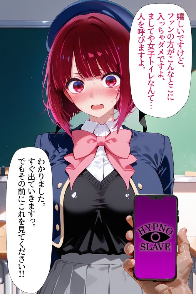 催〇アプリ開発されたカラダ抗えない快楽ボテ腹追加ver-有馬かな＆黒川あかね編-【海浜セーター】 hitomi無料エロ漫画（同人誌）サンプル画像003