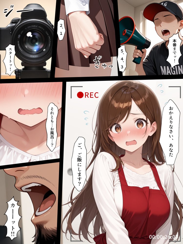 疑似夫婦生活で演技指導 -これは演技、演技のはず――だよね？-【こっとろん】 hitomi無料エロ漫画（同人誌）サンプル画像002