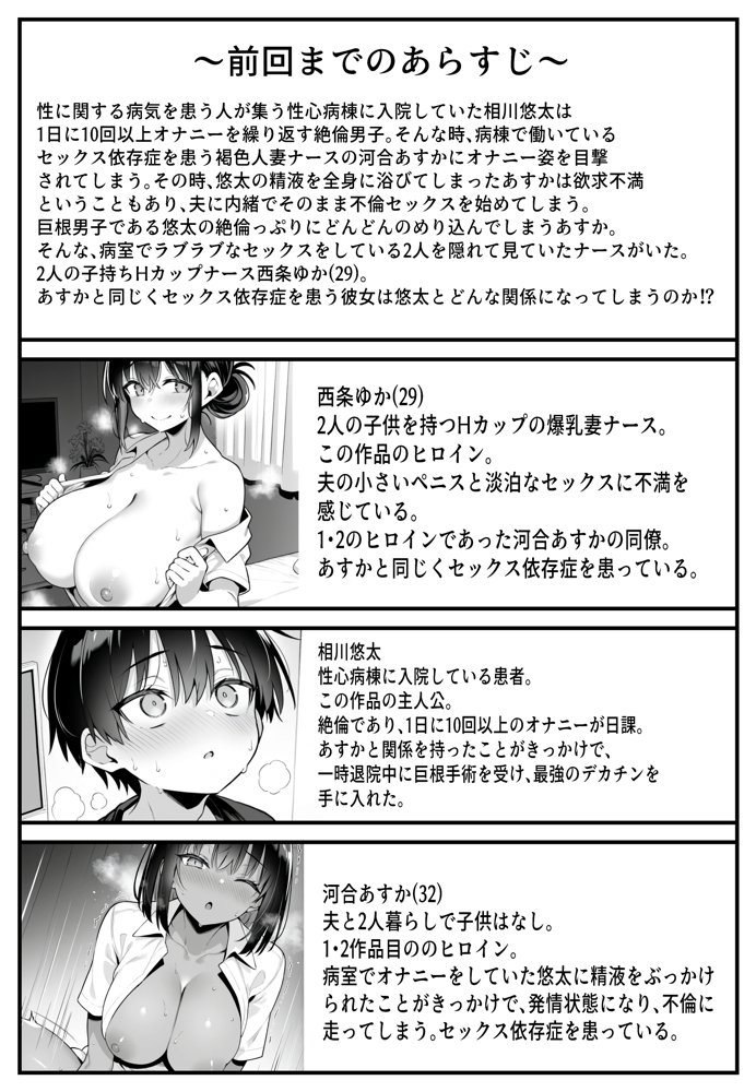 セックス依存症の人妻ナースは今日も性欲を我慢できない3【ねとれや】
