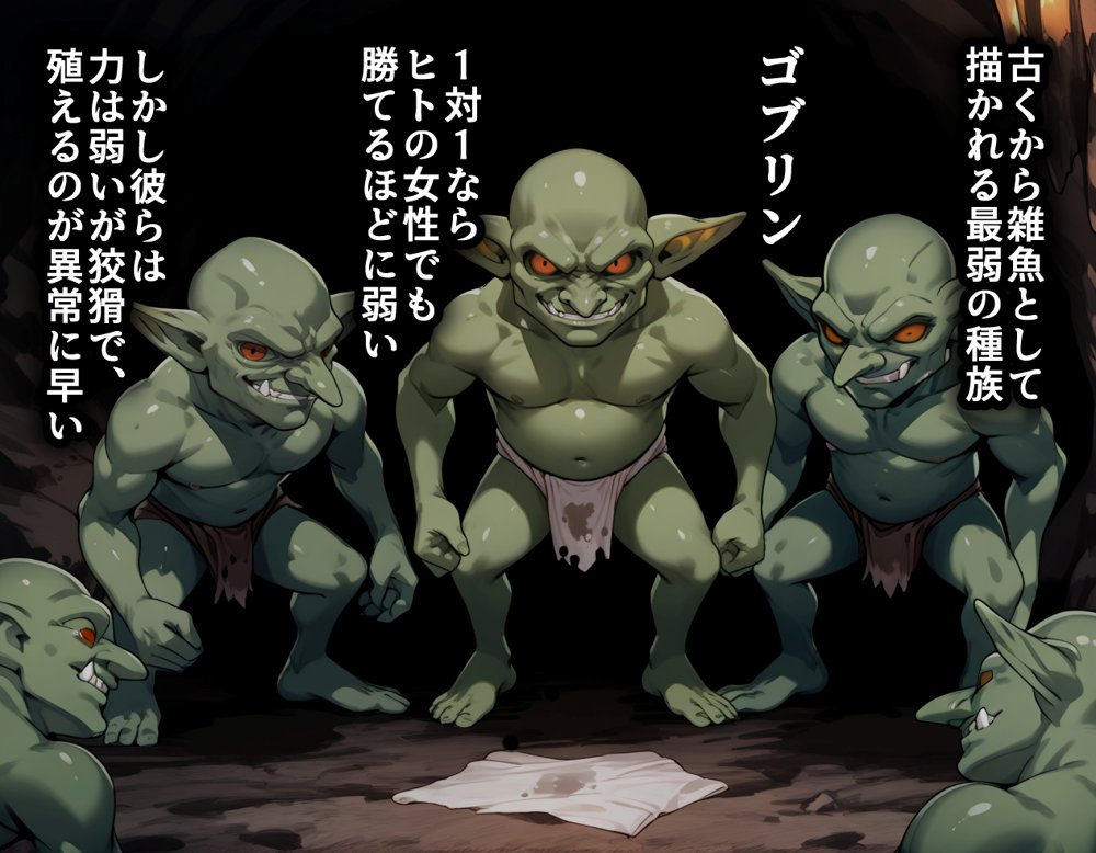 特異点が発生したので人類はゴブリンに支配されます ソードアート・オンライン編【らぷらす】 hitomi無料エロ漫画（同人誌）サンプル画像002