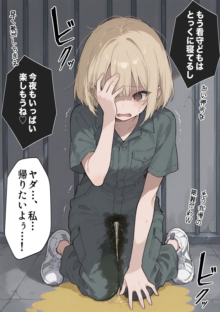 男性刑務所肉便器女 男として誤認逮捕されたOLの末路【世田パイ】 hitomi無料エロ漫画（同人誌）サンプル画像002