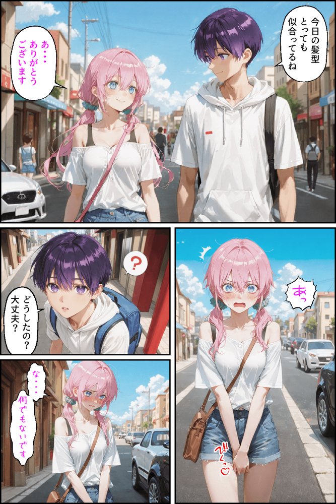 可愛いだけにされちゃう式守さん3（川遊びの日の式守さん）【NTR Paradox】 hitomi無料エロ漫画（同人誌）サンプル画像004