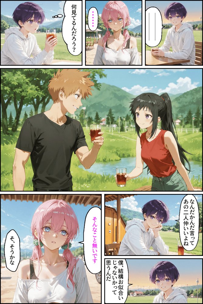 可愛いだけにされちゃう式守さん3（川遊びの日の式守さん）【NTR Paradox】 hitomi無料エロ漫画（同人誌）サンプル画像009