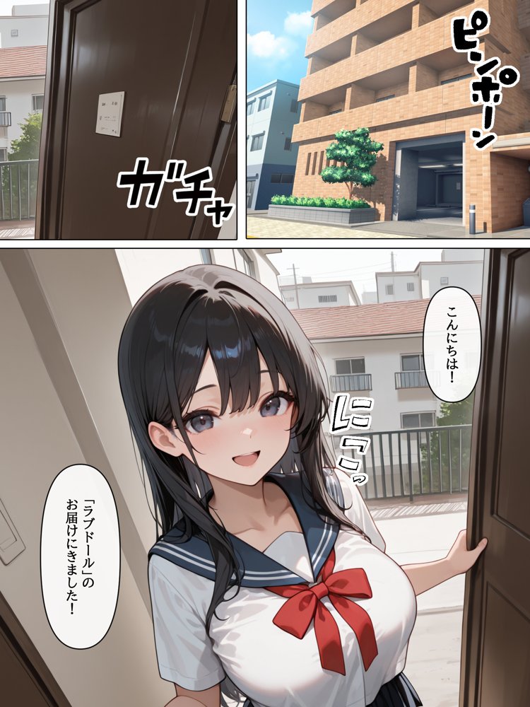 ラブドール頼んだら、後輩JKが来た【AOI-COMICS】