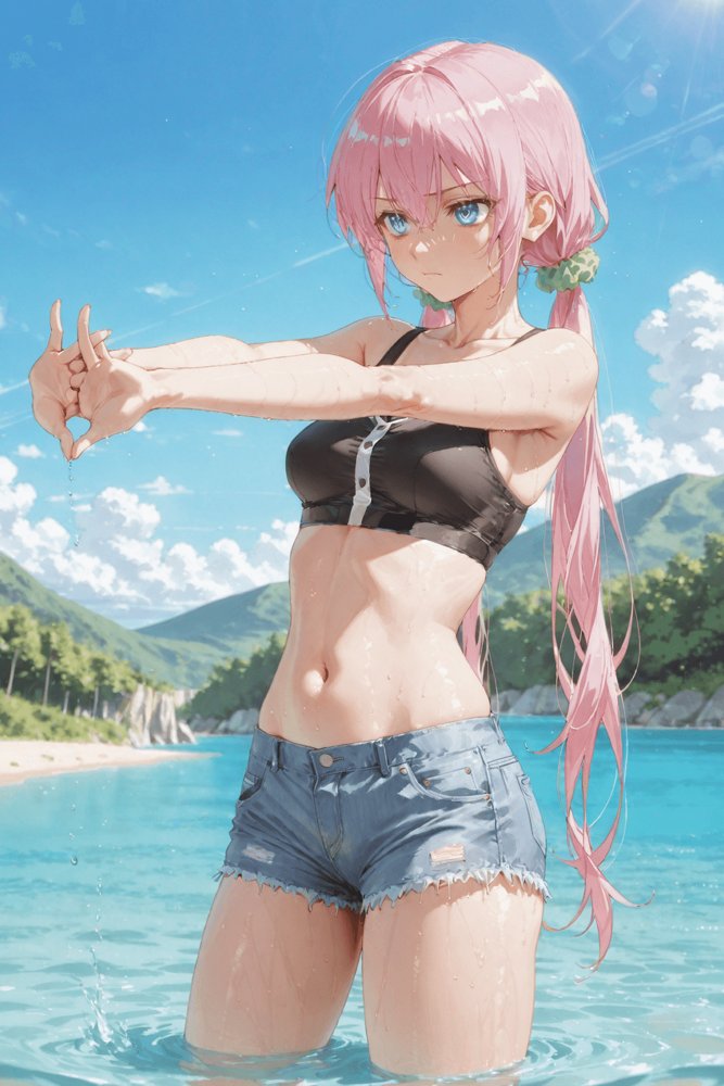 可愛いだけにされちゃう式守さん3（川遊びの日の式守さん）【NTR Paradox】 hitomi無料エロ漫画（同人誌）サンプル画像010