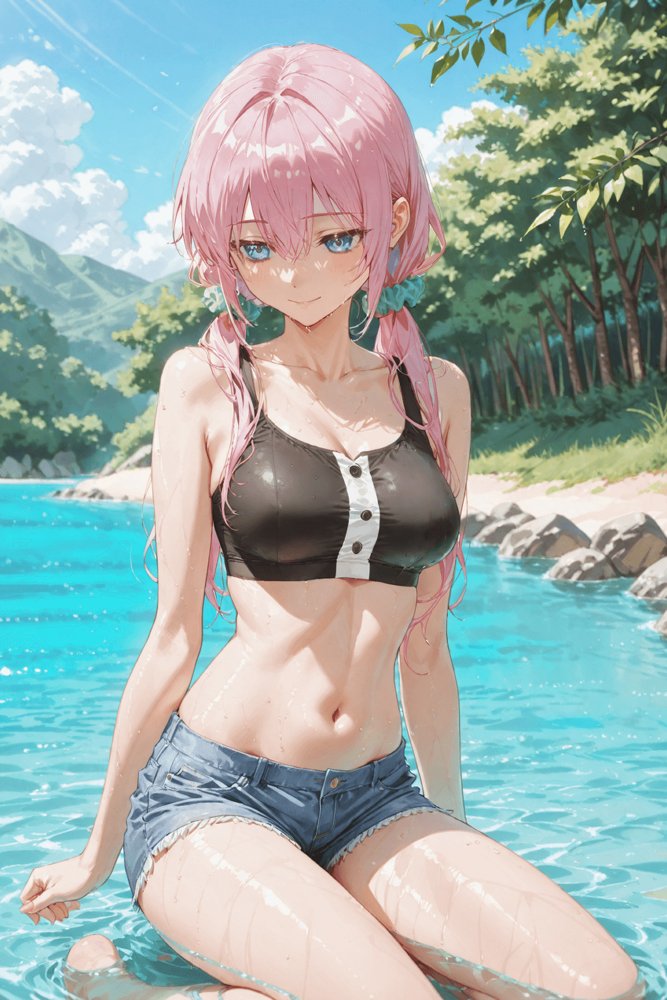 可愛いだけにされちゃう式守さん3（川遊びの日の式守さん）【NTR Paradox】 hitomi無料エロ漫画（同人誌）サンプル画像013