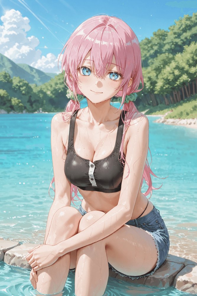 可愛いだけにされちゃう式守さん3（川遊びの日の式守さん）【NTR Paradox】 hitomi無料エロ漫画（同人誌）サンプル画像015