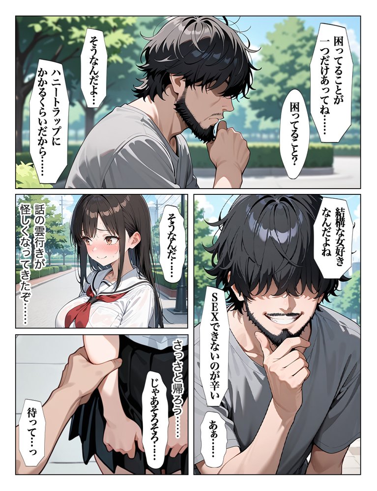 ホームレスの激クサちんぽで中出しされました【すぷらっしゅまうんてん】 hitomi無料エロ漫画（同人誌）サンプル画像025