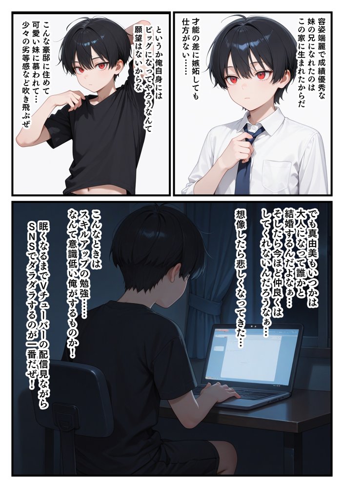 妹の裏アカを見つけた えっちした 逆レ○プされた【エロ漫画専門店・南国ピンク】