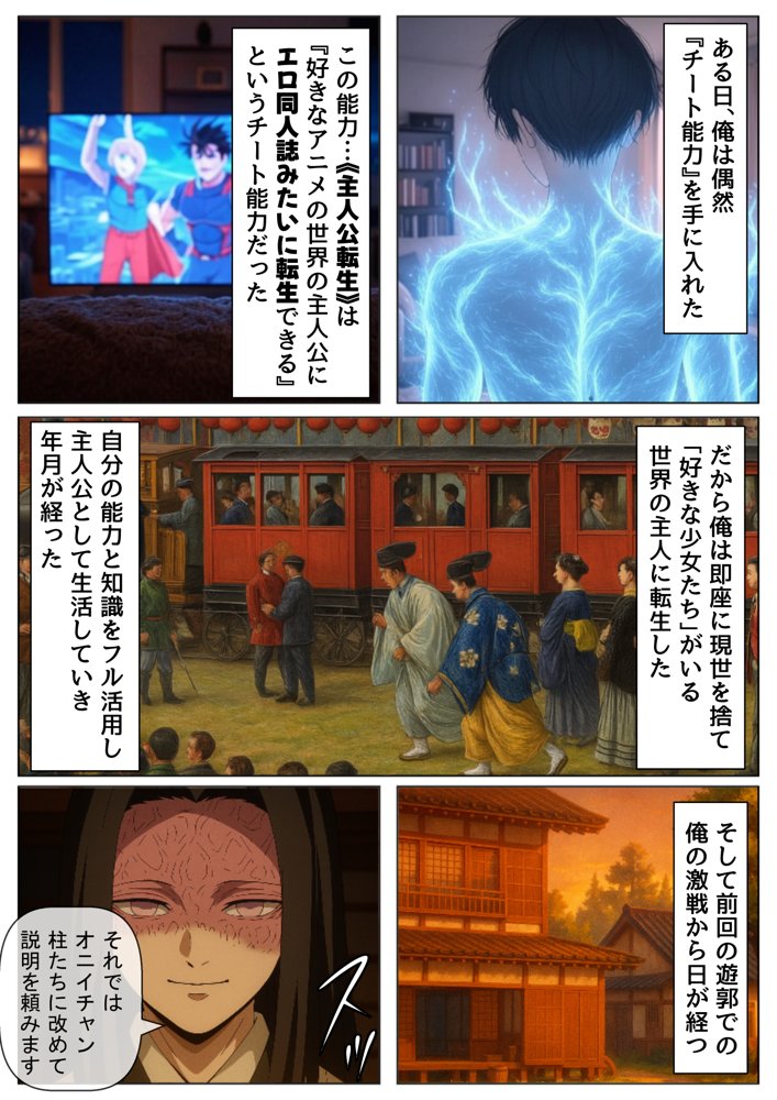 鬼滅な少女達に種付けしまくる【後編:無惨戦まで】《ストーリー＆台詞あり》〜【巨根チート主人公転生】〜【【妹＆制服】大好き商店（byハマダ殿下）】 hitomi無料エロ漫画（同人誌）サンプル画像002