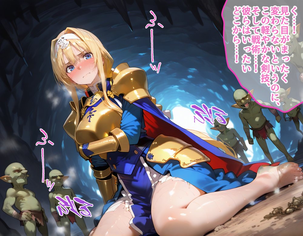 特異点が発生したので人類はゴブリンに支配されます ソードアート・オンライン編【らぷらす】 hitomi無料エロ漫画（同人誌）サンプル画像029