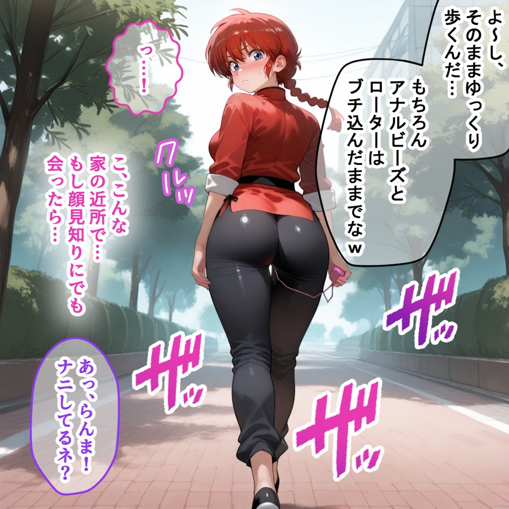 タバコを注意しただけなのに2 らんま1/2 らんま＆シャンプー編【きぷろす】