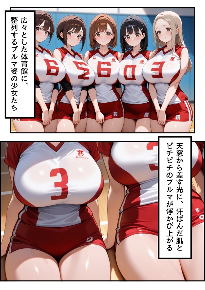 絶対権力のキモデブ性指導員に逆らえない学園〜バレー部編〜【ななころび工房】
