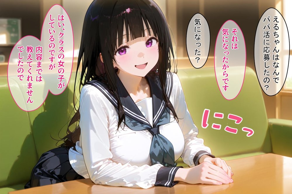 ＜新＞パパ活ハメ撮り記録I カメラの前で快楽堕ち宣言 （千反田える編）【令愛エクスタシー】