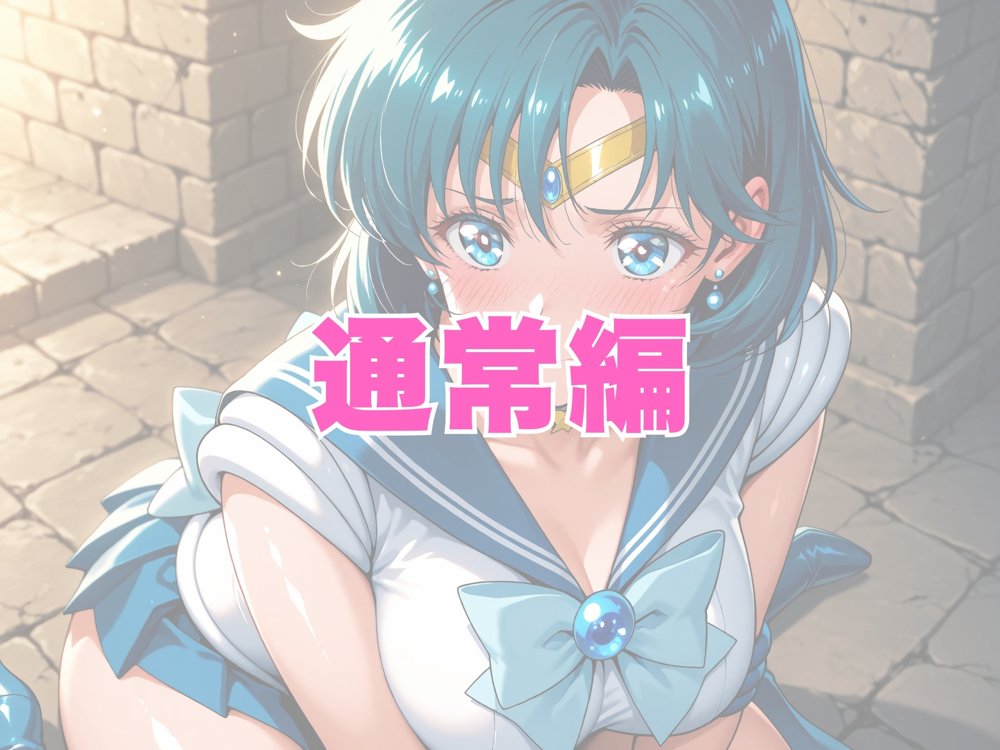 【発情ヒロイン】美少女戦士セー●ーマーキュリー  監獄編【画像生成マン】