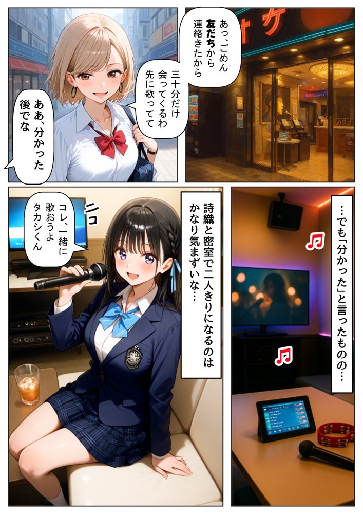 【BSS】清楚系の幼馴染に僕が先に恋をしていたのに、目の前でヤリチン先輩に彼女は【【妹＆制服】大好き商店（byハマダ殿下）】