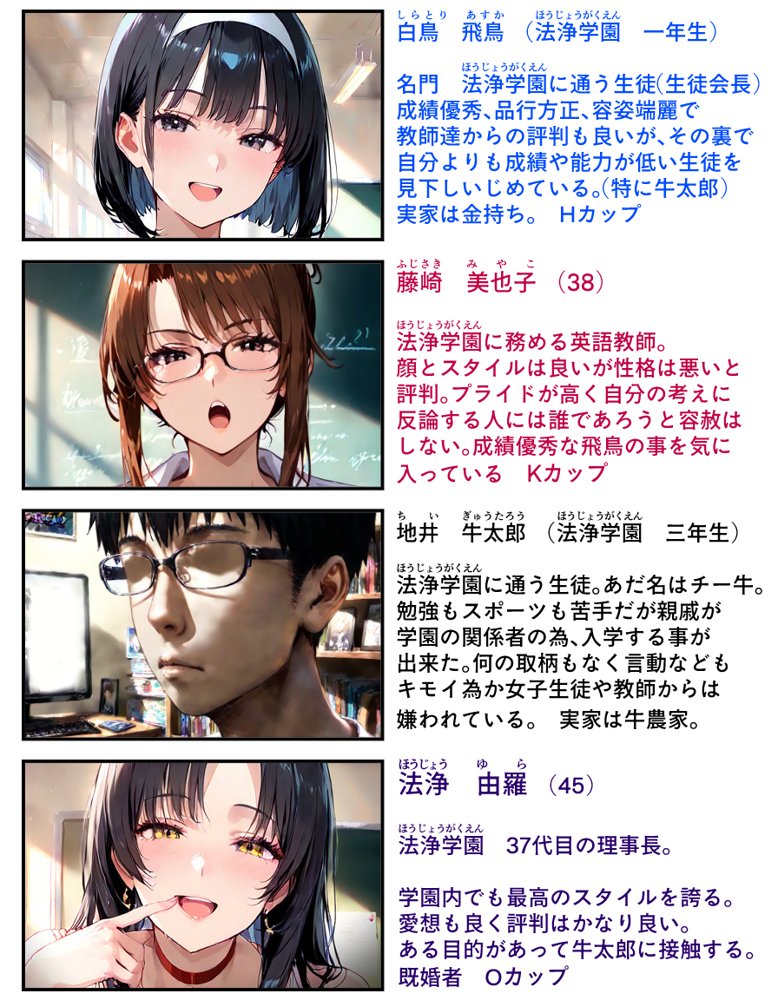 成績優秀な生徒会長がチー牛専用の家畜になる話   2【蜜壺レストラン】 hitomi無料エロ漫画（同人誌）サンプル画像001