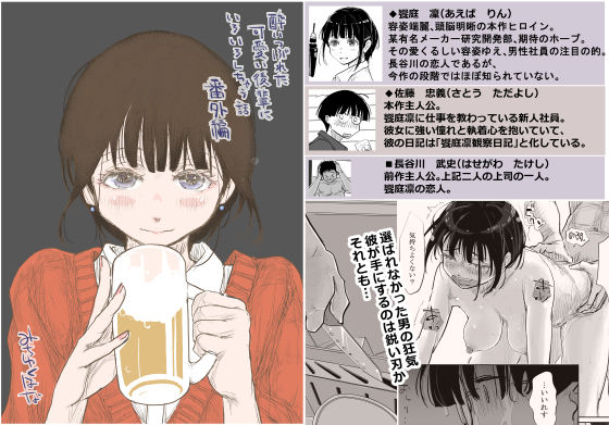 酔いつぶれた可愛い後輩にいろいろしちゃう話  番外編【みちゆくはな】