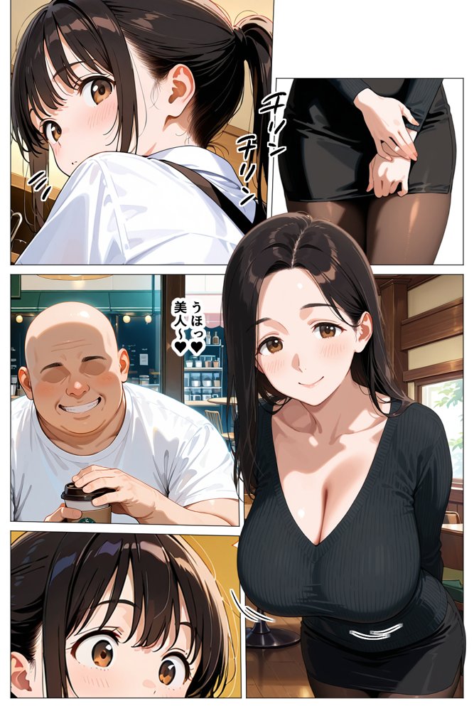 デカパイ過ぎる母娘をねっとり生ハメドスケベセックスでいただいちゃう話【デリカリカ】 hitomi無料エロ漫画（同人誌）サンプル画像008