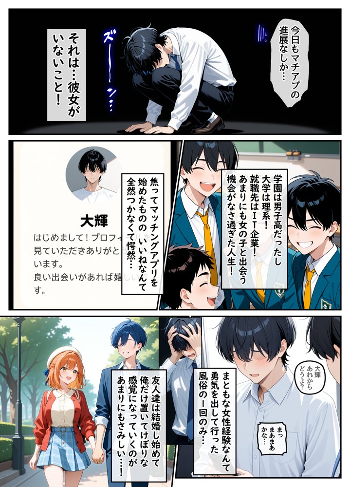 童貞の俺が海外旅行先で出会った褐色美女と国際結婚して子作りしまくる話1【ハレノヒ】