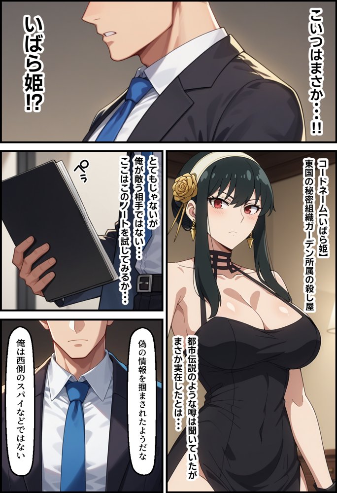 冷酷な殺し屋いばら姫を催●支配したはずが・・・【無銘の刀】 hitomi無料エロ漫画（同人誌）サンプル画像004
