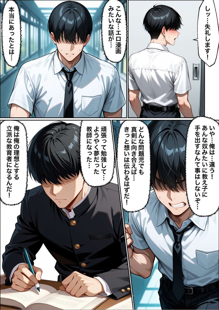 教師の俺が、なんでJKの犬に！？ドS問題児ギャル達の玩具にされ、エッチなおしおきとご褒美とXXXで無事にしつけ完了！【ラブリークラフト】 hitomi無料エロ漫画（同人誌）サンプル画像046