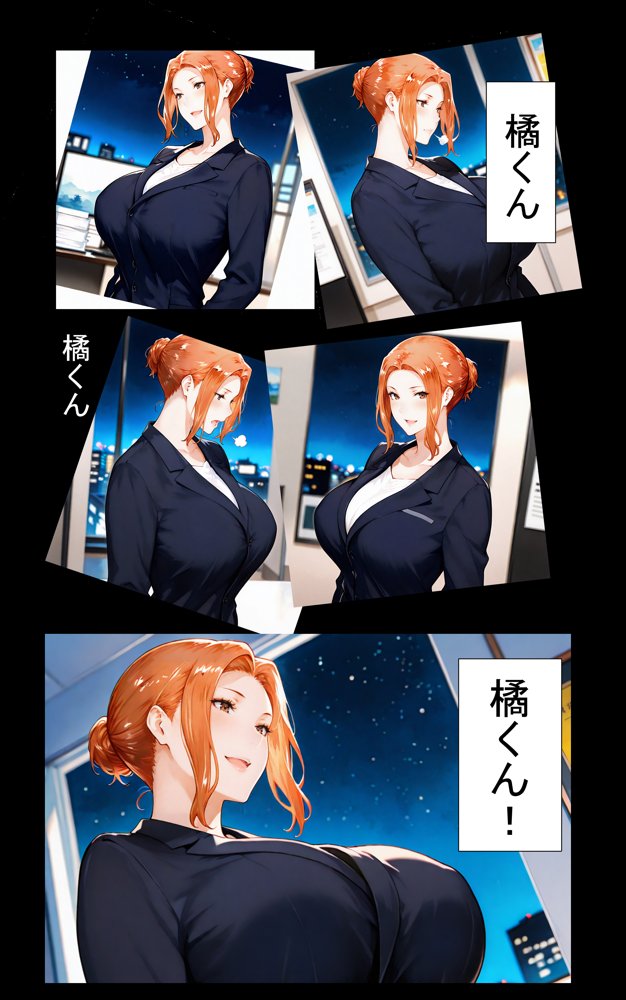 橘さん家のNTR事情 上司のデカチンに犯●れる 京香編【ganzo】 hitomi無料エロ漫画（同人誌）サンプル画像002