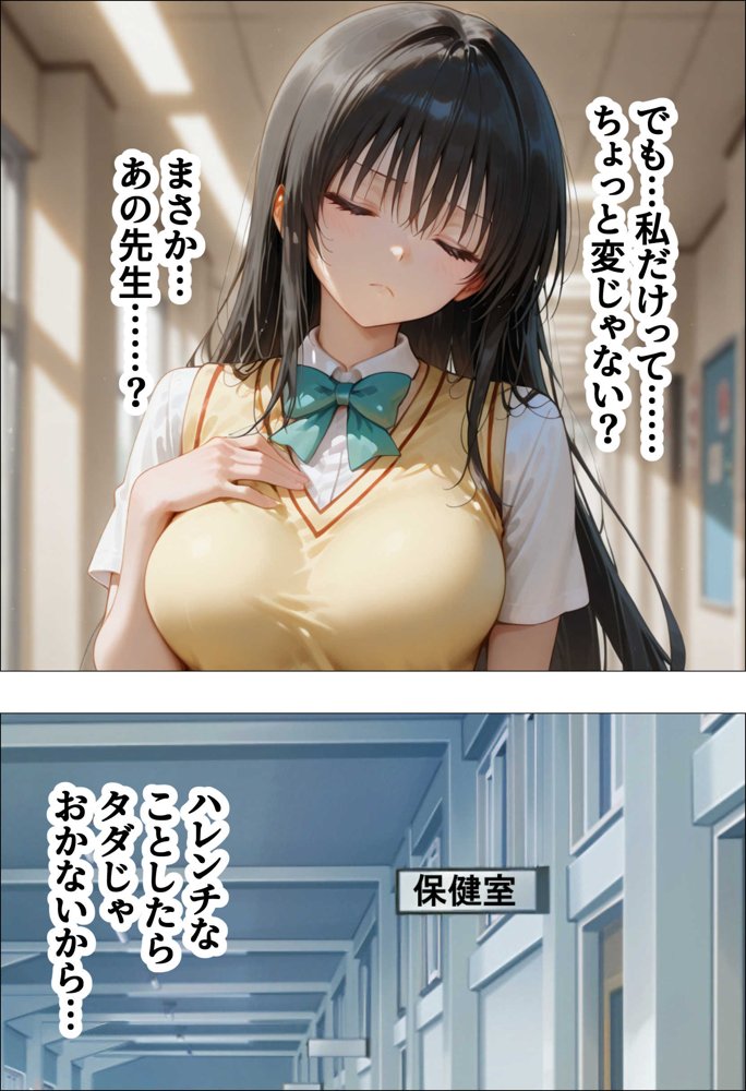 催●種付け学園 緊縛調教ボテ腹肉便器科へようこそ 西連寺〇菜と古〇川唯編【AI魔法おじさん】 hitomi無料エロ漫画（同人誌）サンプル画像011