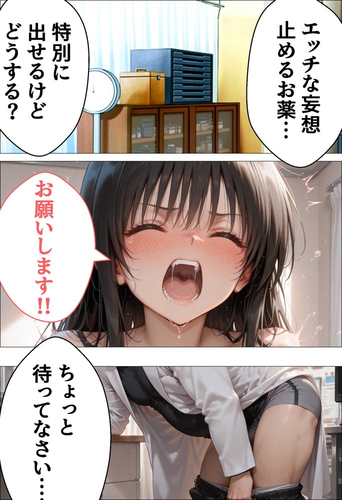 催●種付け学園 緊縛調教ボテ腹肉便器科へようこそ 西連寺〇菜と古〇川唯編【AI魔法おじさん】 hitomi無料エロ漫画（同人誌）サンプル画像022