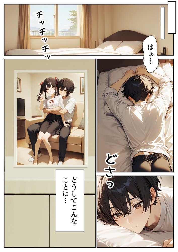 ナマイキ妹が催◯アプリで兄LOVEバレした話【ぱにぱに】 hitomi無料エロ漫画（同人誌）サンプル画像013