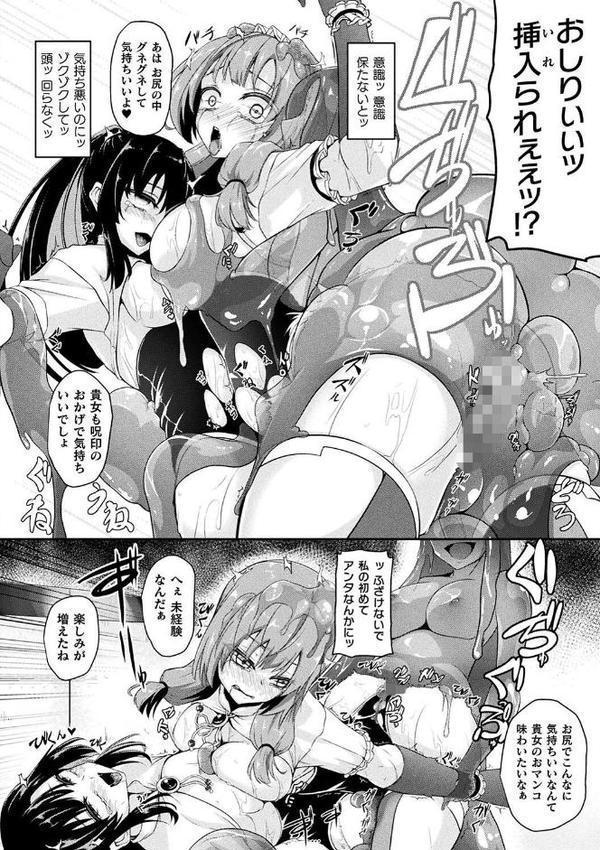 二次元コミックマガジン 人格排泄 意志なき肉人形と成り果てた正義の乙女【尻戦車 水瀬揺光 はこまる 炸裂とろろ昆布】 hitomi無料エロ漫画（同人誌）サンプル画像018