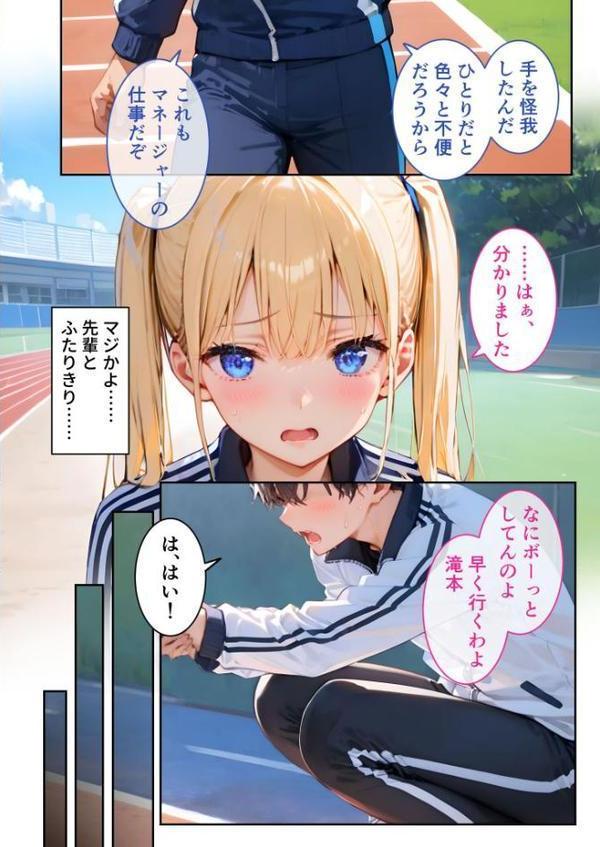 ツンデレマネージャーのオナサポえっち モザイク版【ラビットフット】 hitomi無料エロ漫画（同人誌）サンプル画像005