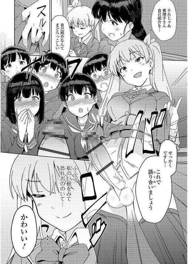 私立ふたなり学園 〜一緒にシコってすっきりしよ！〜【エンタメ】【はんぺら モモの水道水 ふじはん RED-RUM 洗濯機 ダルシー研Q所（Q）】 hitomi無料エロ漫画（同人誌）サンプル画像009